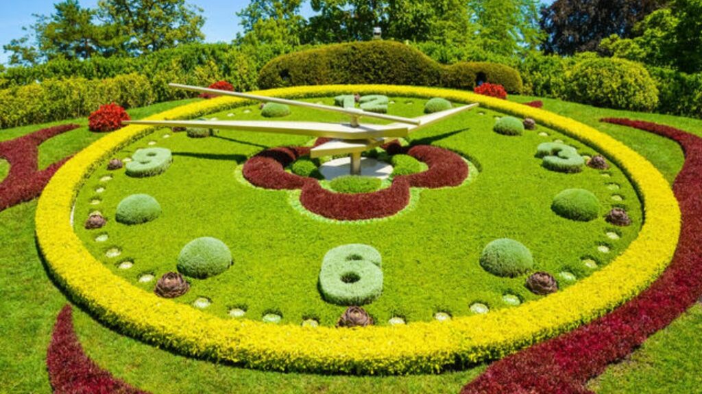 flower clock