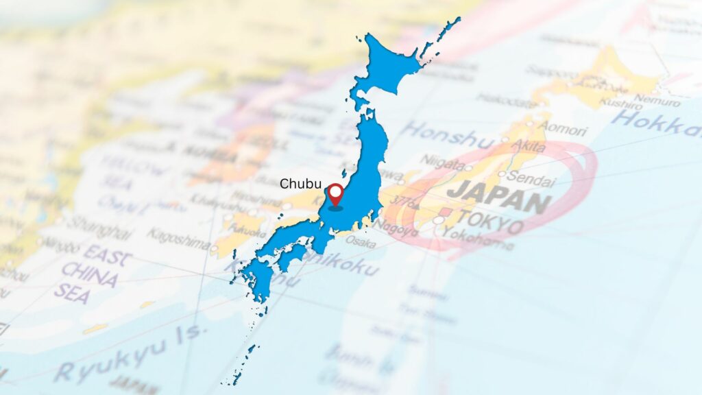 Chubu Map Location